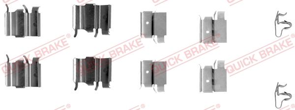 QUICK BRAKE Комплектующие, колодки дискового тормоза 109-1240